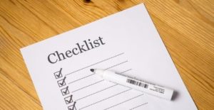 Preventative Maintenance Checklist