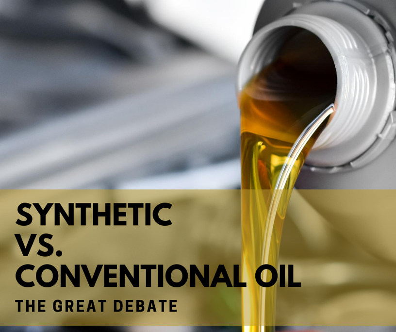 Synthetic oil vs. conventional oil